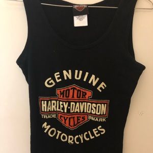 Harley-Davidson ribbed tank top